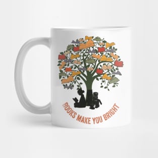 Books Make You Bright Mug